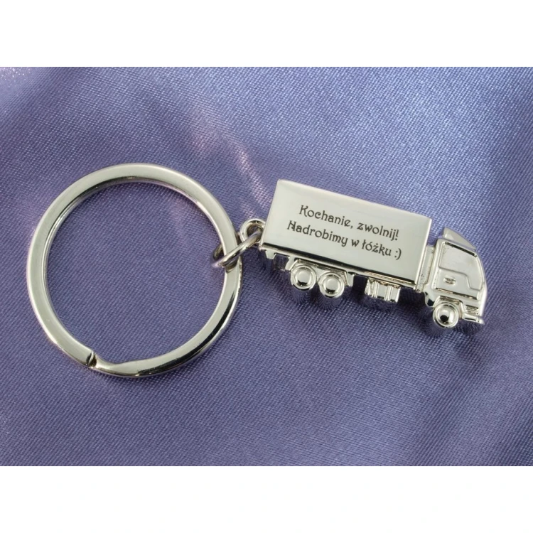 ANHÄNGER LKW 2 - Metall mit beliebiger Gravur