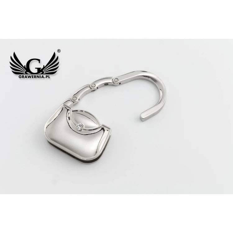 Taschenhalter mit individueller Gravur - Lady - BP94