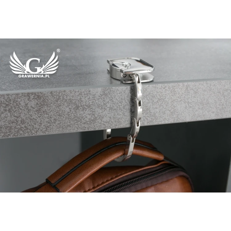 Taschenhalter mit individueller Gravur - Lady - BP94