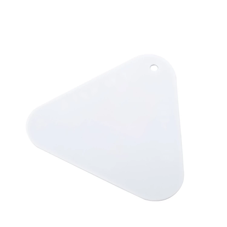 Anhänger, Anhänger, Etiketten mit beliebigem Druck - HIPS Material 1mm - Abmessungen 50x45mm - ZAW021