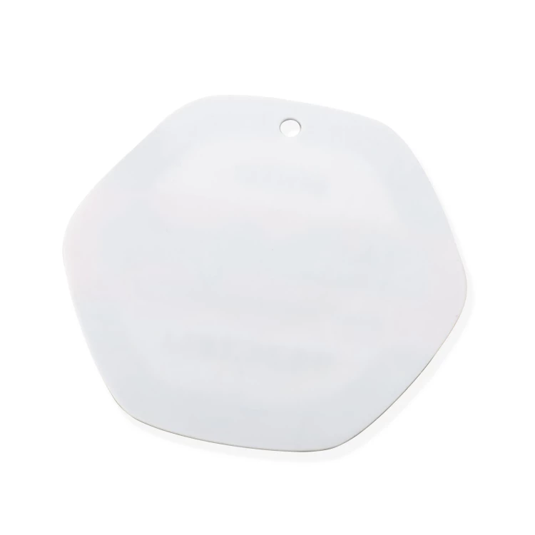 Anhänger, Anhängsel, Werbetags mit beliebigem Druck - HIPS Material 1mm - Abmessungen 50x47mm - ZAW023