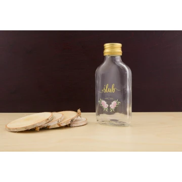 Hochzeitsflasche für Alkohol - UV-Digitaldruck - Kapazität 100ml - BUT003