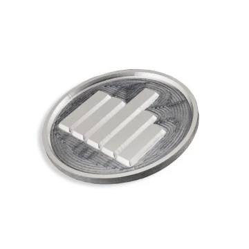 Individuelles Logo für Ihr Originalprodukt - tief graviertes Schild - Größe 37x37mm - TAB089