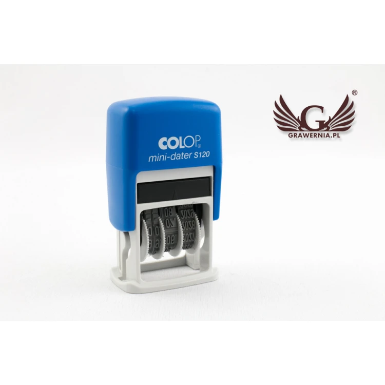Datumsstempel Colop Mini Dater S120 - Abdruckgröße: 18x4mm - COL015