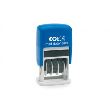 Datumsstempel Colop Mini Dater S120 - Abdruckgröße: 18x4mm - COL015