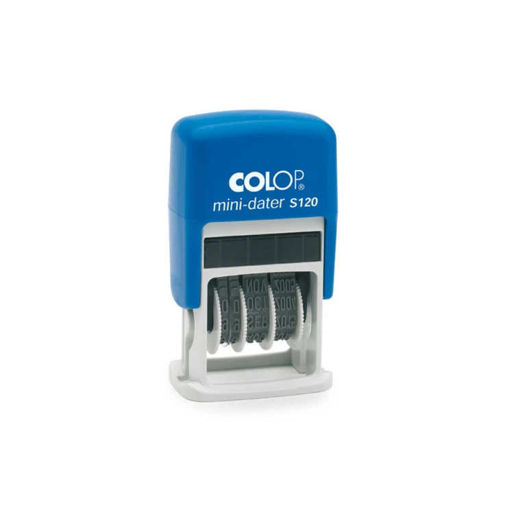 Datumsstempel Colop Mini Dater S120 - Abdruckgröße: 18x4mm - COL015