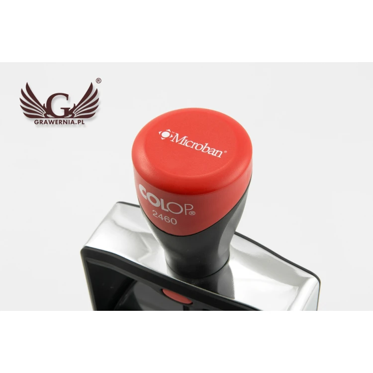 Datumsstempel mit Stempel Colop Classic Line 2460 - Abdruckgröße: 27x58mm - COL011