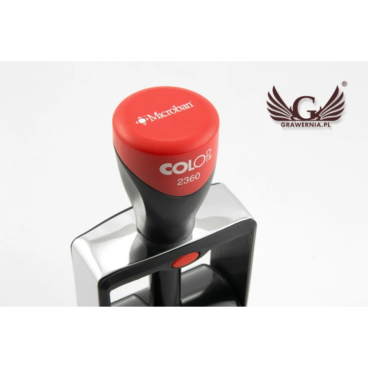Datumsstempel mit Stempel Colop Classic Line 2360 - Abdruckgröße: 30x45mm - COL012