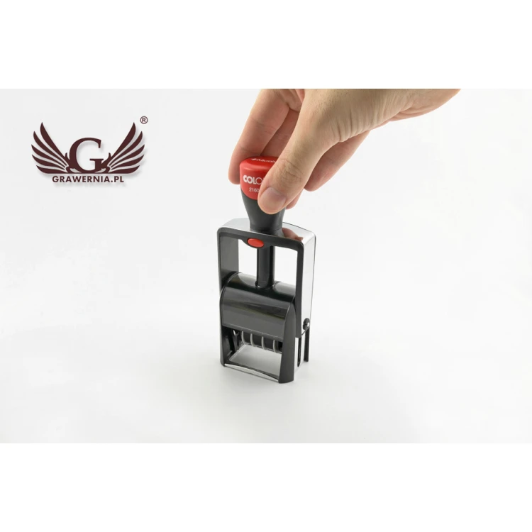 Datumsstempel mit Stempel Colop Classic Line 2160 - Abdruckgröße: 24x41mm - COL013