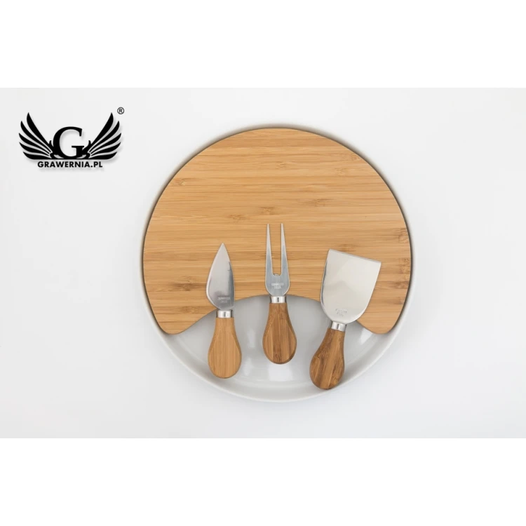 Käsebrett mit individueller Gravur - Geschenk - KCH007