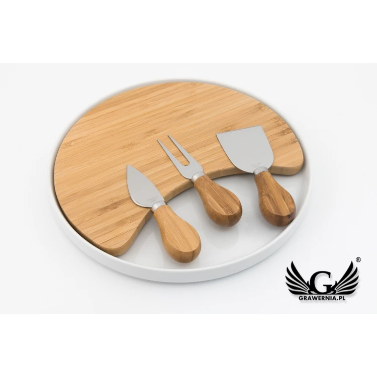 Käsebrett mit individueller Gravur - Geschenk - KCH007