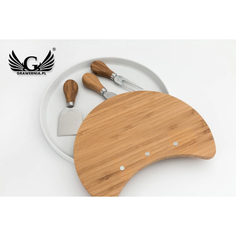 Käsebrett mit individueller Gravur - Geschenk - KCH007