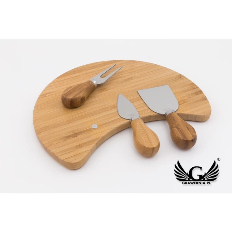 Käsebrett mit individueller Gravur - Geschenk - KCH007