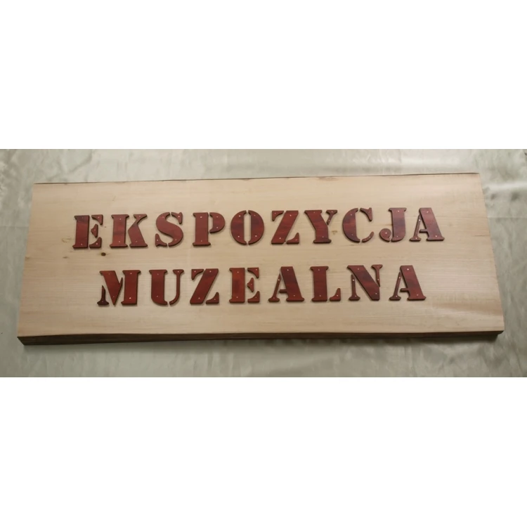 Dekorative Tafel - Schild