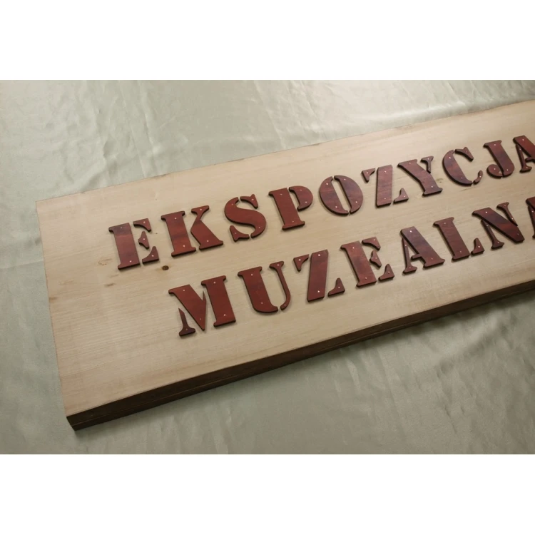 Dekorative Tafel - Schild