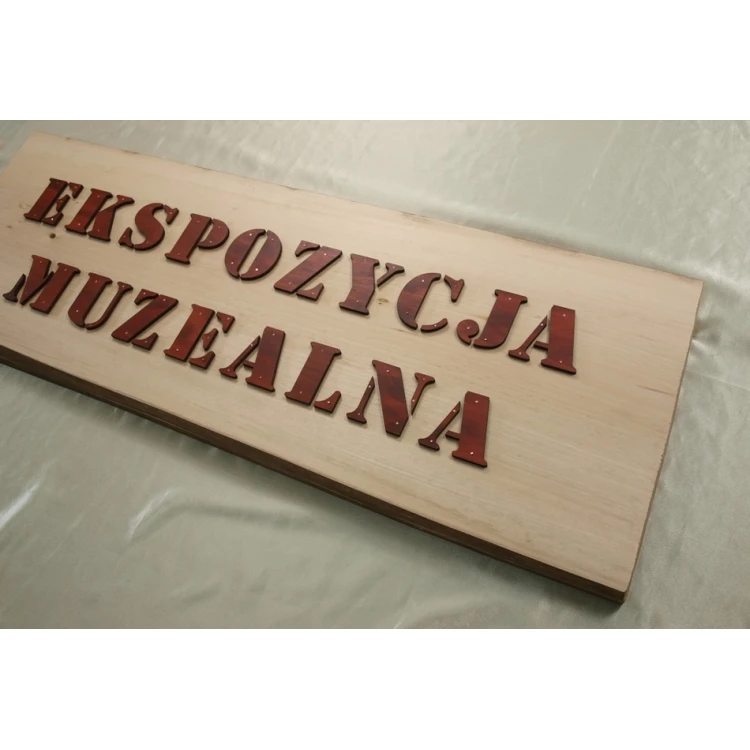 Dekorative Tafel - Schild
