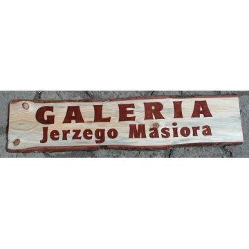 Dekorative Tafel - Schild