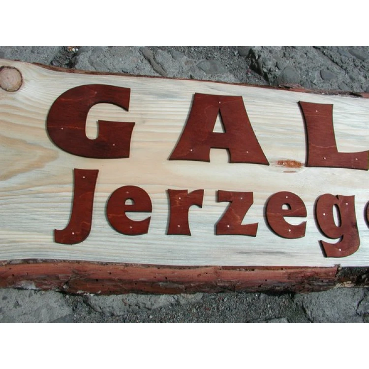 Dekorative Tafel - Schild