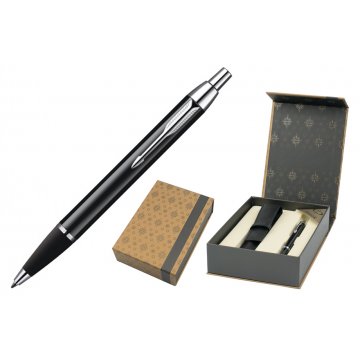PARKER IM CORE Schwarzer CT Kugelschreiber mit Etui - PAR157-D-PTPAG