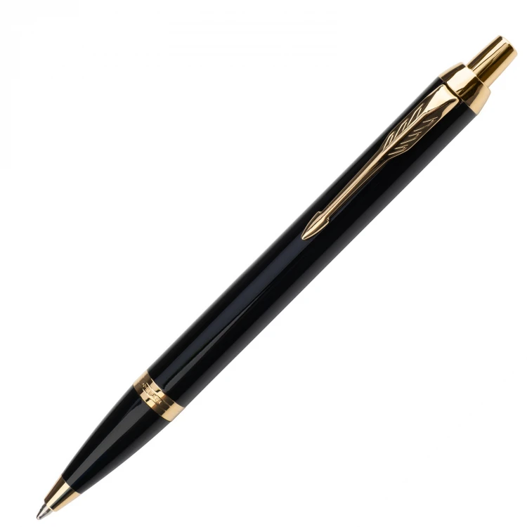 Parker IM Schwarz GT Füllfederhalter und Kugelschreiber Set mit Etui - PAR161-DUO