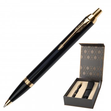 PARKER IM CORE Schwarzer GT Kugelschreiber mit Etui - PAR140