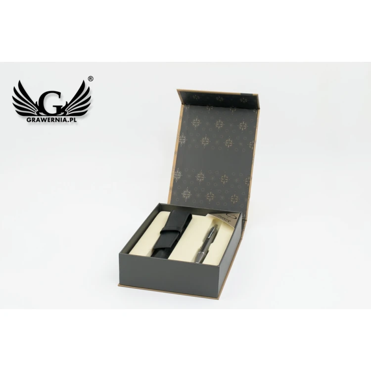 PARKER IM Gun Metal CT Kugelschreiber mit Etui - PAR158-D-SWPAG