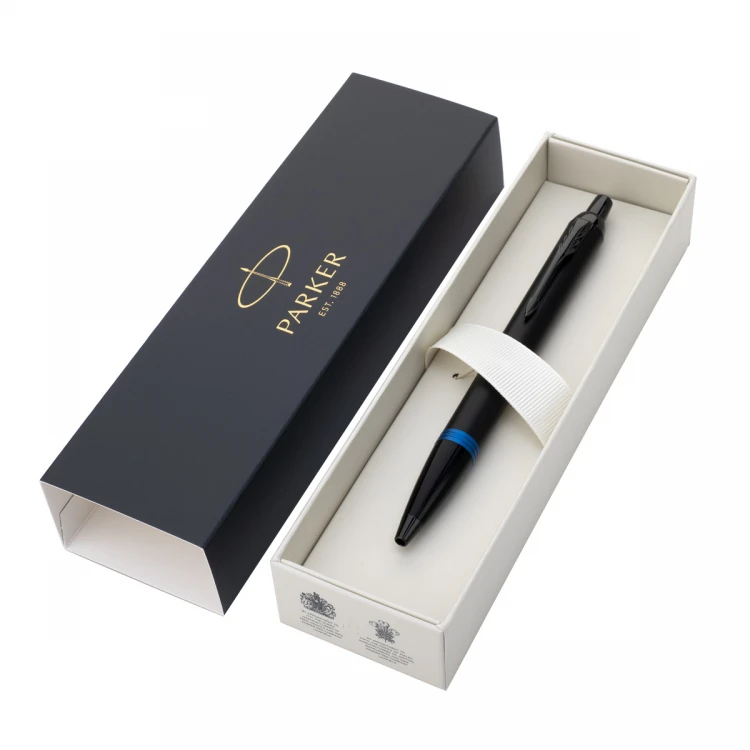 Parker IM Professionals Vibrant Ring Marine Blue Kugelschreiber - PAR222