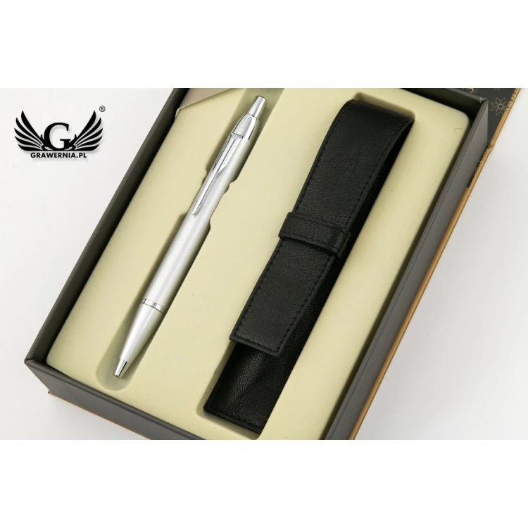 PARKER IM Silber CT Kugelschreiber mit Etui - PAR117-D-SWPAG