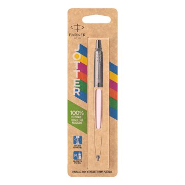 Parker Jotter BP60 Kugelschreiber in Pastellrosa - Größe M (mittel) - blaue Tinte - PAR248-D-JOT