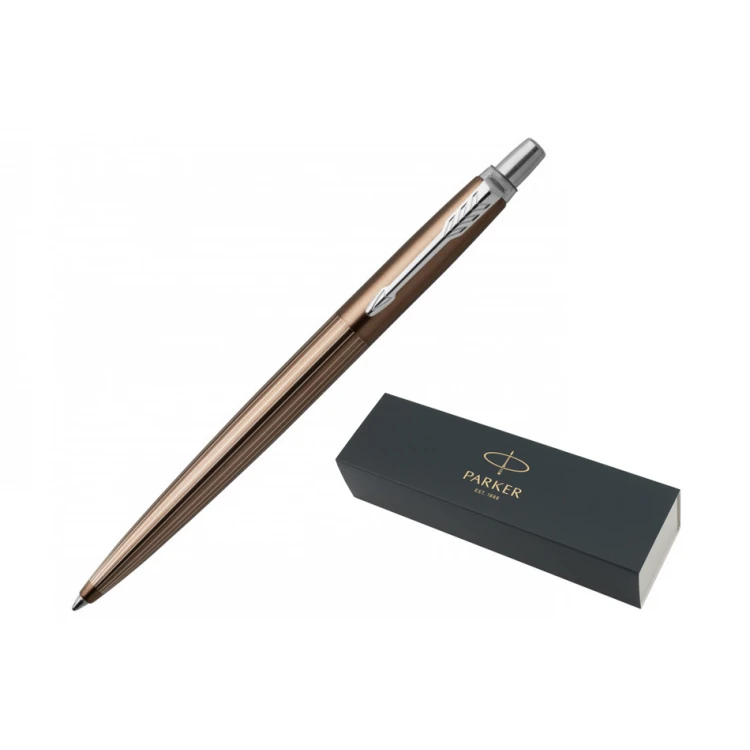 Kugelschreiber PARKER JOTTER PREMIUM Carlisle Brown Pinstripe CT - PAR143-D-JOT