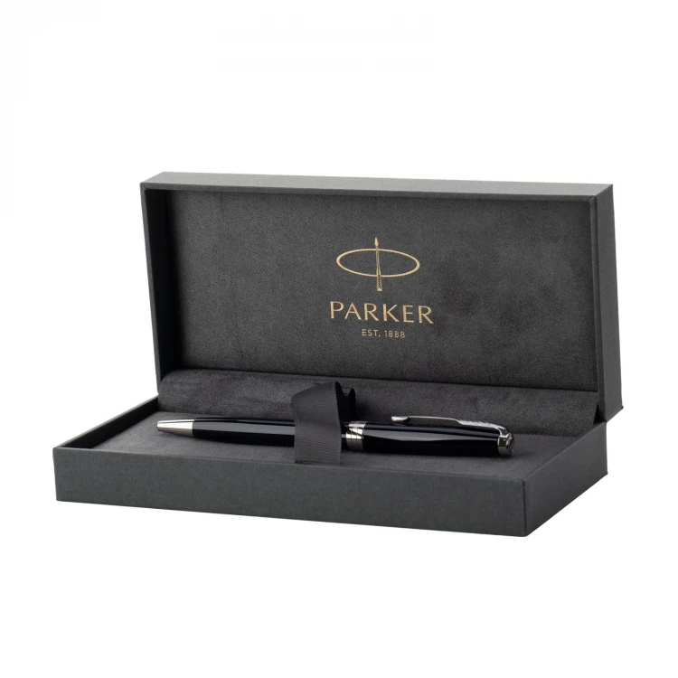 Parker Sonnet Core Schwarzer Lack CT - PAR215 Kugelschreiber