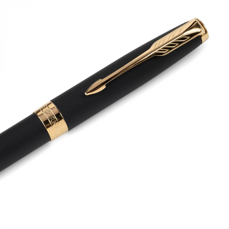 Parker Sonnet Core Mattschwarz GT - PAR219 Kugelschreiber