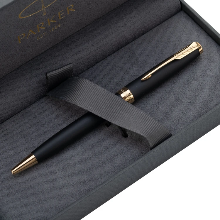 Parker Sonnet Core Mattschwarz GT - PAR219 Kugelschreiber