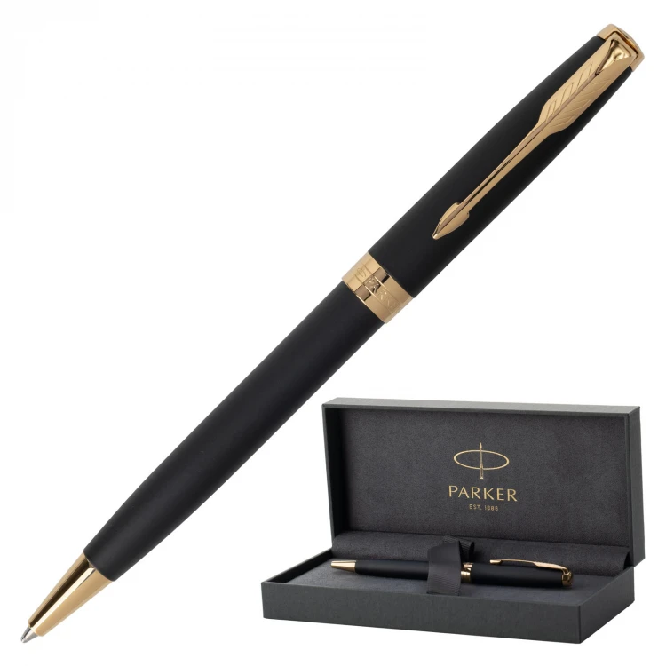 Parker Sonnet Core Mattschwarz GT - PAR219 Kugelschreiber