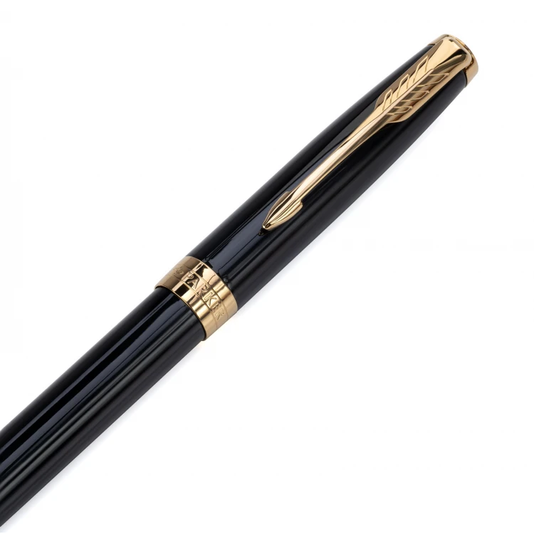 Parker Sonnet Core Schwarzer Lack GT - PAR121 Kugelschreiber