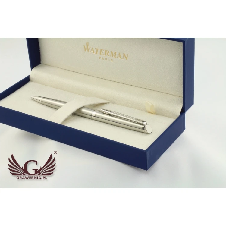 Kugelschreiber WATERMAN HEMISPHERE - Satinstahl CT - WAT025