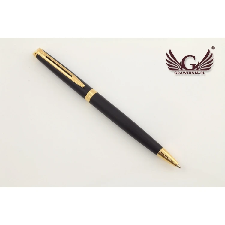Kugelschreiber WATERMAN HEMISPHERE - Mattschwarz GT - WAT022