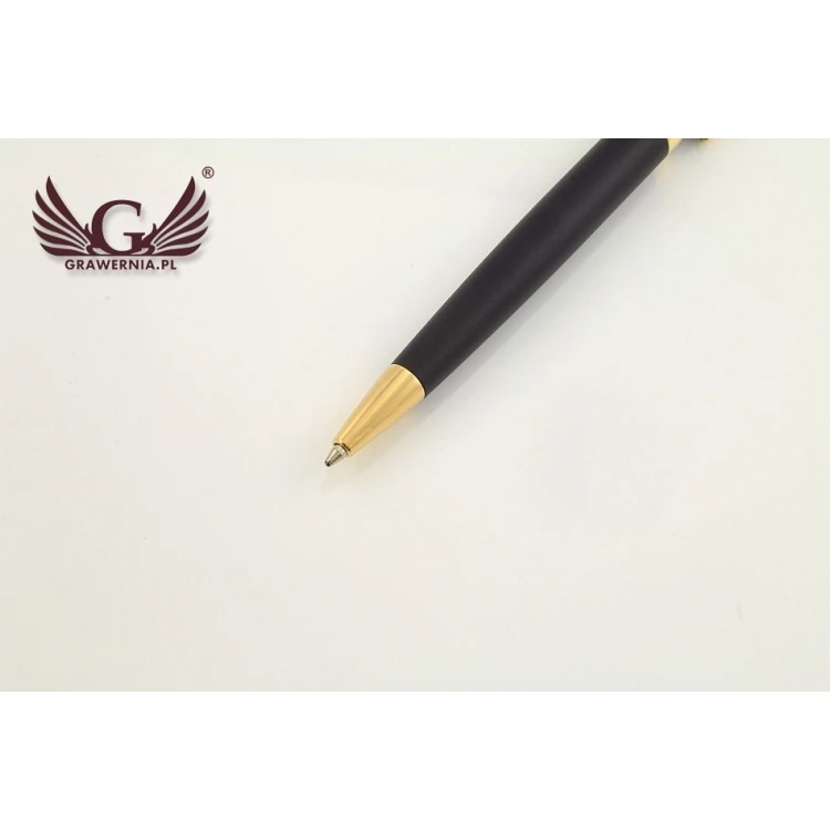 Kugelschreiber WATERMAN HEMISPHERE - Mattschwarz GT - WAT022