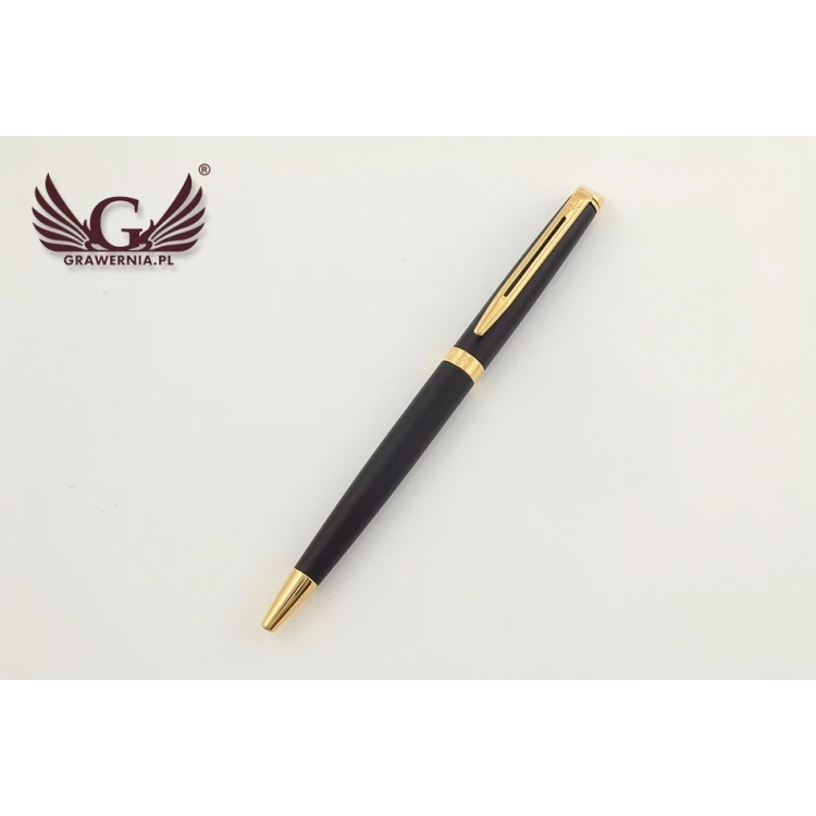 Kugelschreiber WATERMAN HEMISPHERE - Mattschwarz GT - WAT022