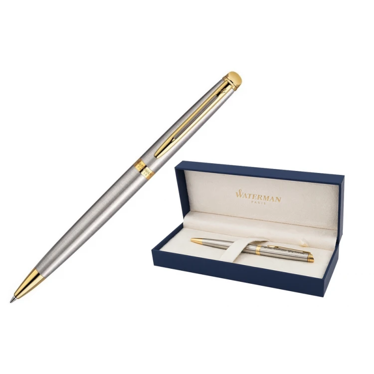 Kugelschreiber WATERMAN HEMISPHERE - Satinstahl GT - WAT023