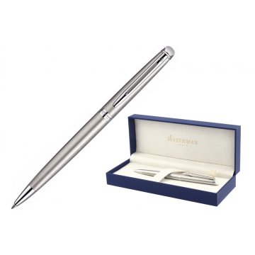 Kugelschreiber WATERMAN HEMISPHERE - Satinstahl CT - WAT025