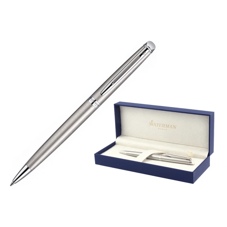 Kugelschreiber WATERMAN HEMISPHERE - Satinstahl CT - WAT025