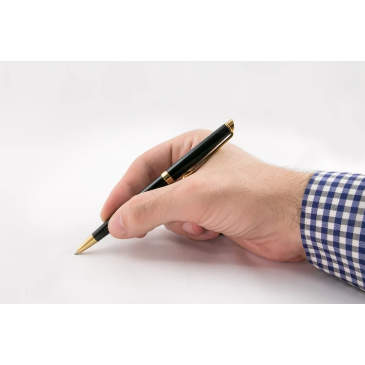 Kugelschreiber WATERMAN HEMISPHERE - Mars Schwarz GT - WAT030