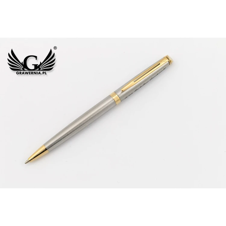 Kugelschreiber WATERMAN HEMISPHERE - Satinstahl GT - WAT023