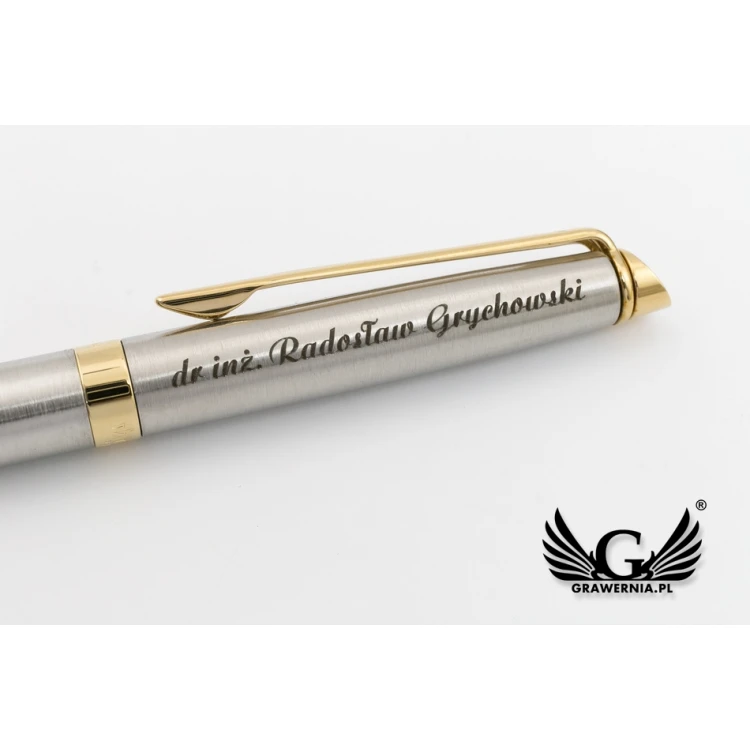 Kugelschreiber WATERMAN HEMISPHERE - Satinstahl GT - WAT023