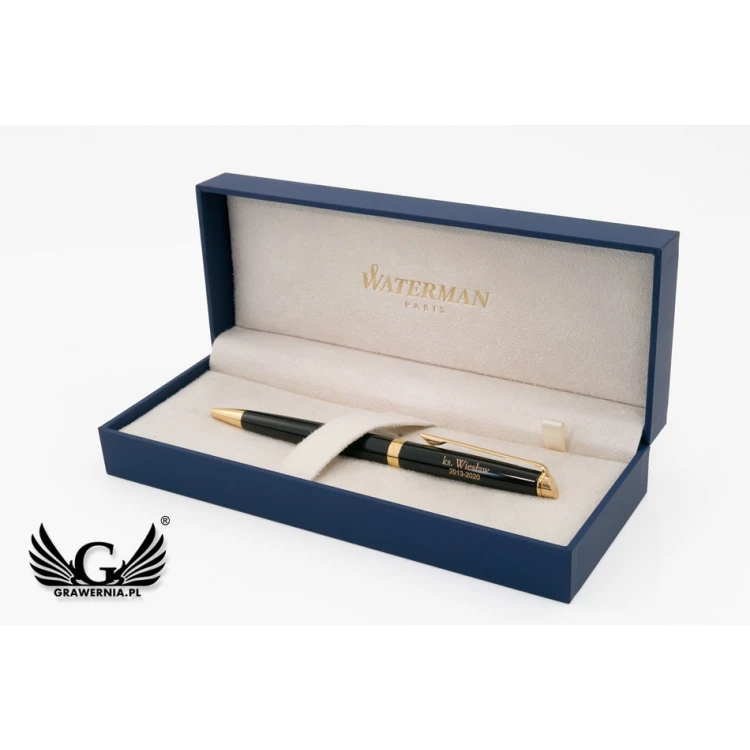 Kugelschreiber WATERMAN HEMISPHERE - Mars Schwarz GT - WAT030