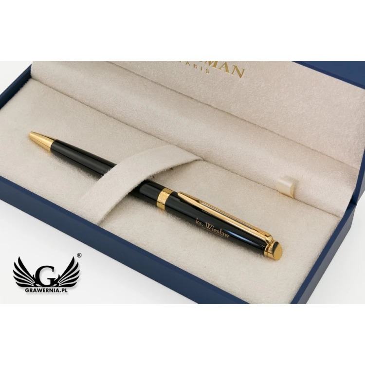 Kugelschreiber WATERMAN HEMISPHERE - Mars Schwarz GT - WAT030