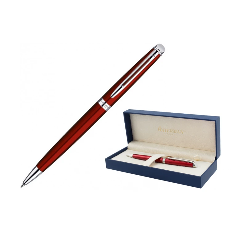Kugelschreiber WATERMAN HEMISPHERE - roter Lack CT - WAT011