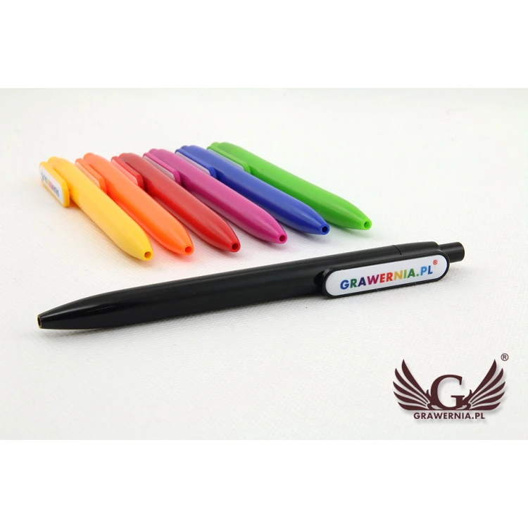 Kunststoffkugelschreiber SPOTI - UV-Druck - DP014