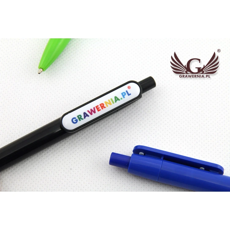 Kunststoffkugelschreiber SPOTI - UV-Druck - DP014